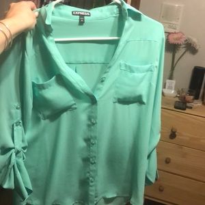 Teal Express Portofino shirt
